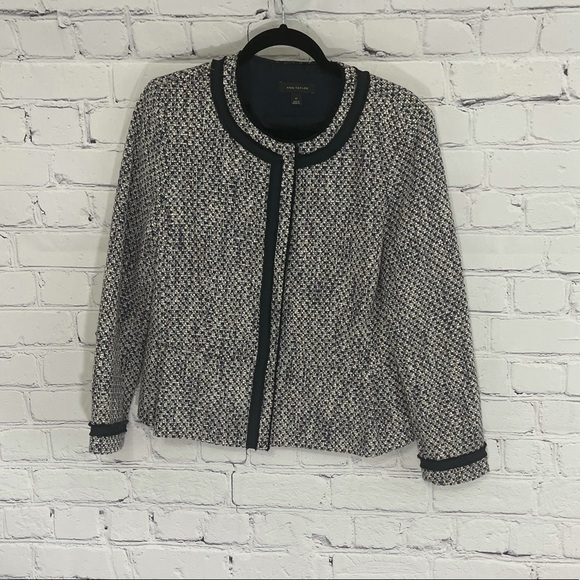 Ann Taylor Jackets & Blazers - Ann Taylor Tweed One Button Blazer